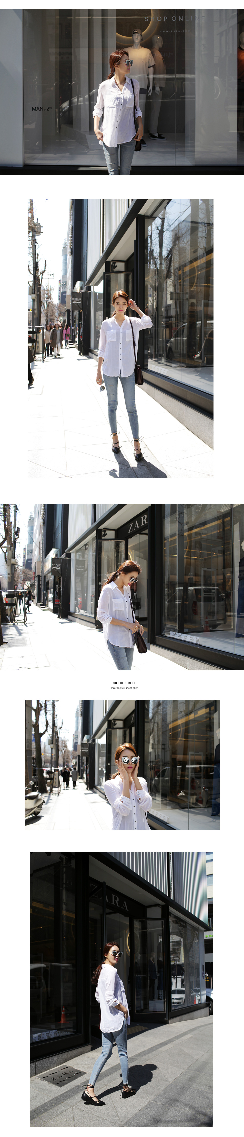 ロングストラップブラックフラットシューズ・全1色 | DHOLIC | 詳細画像2