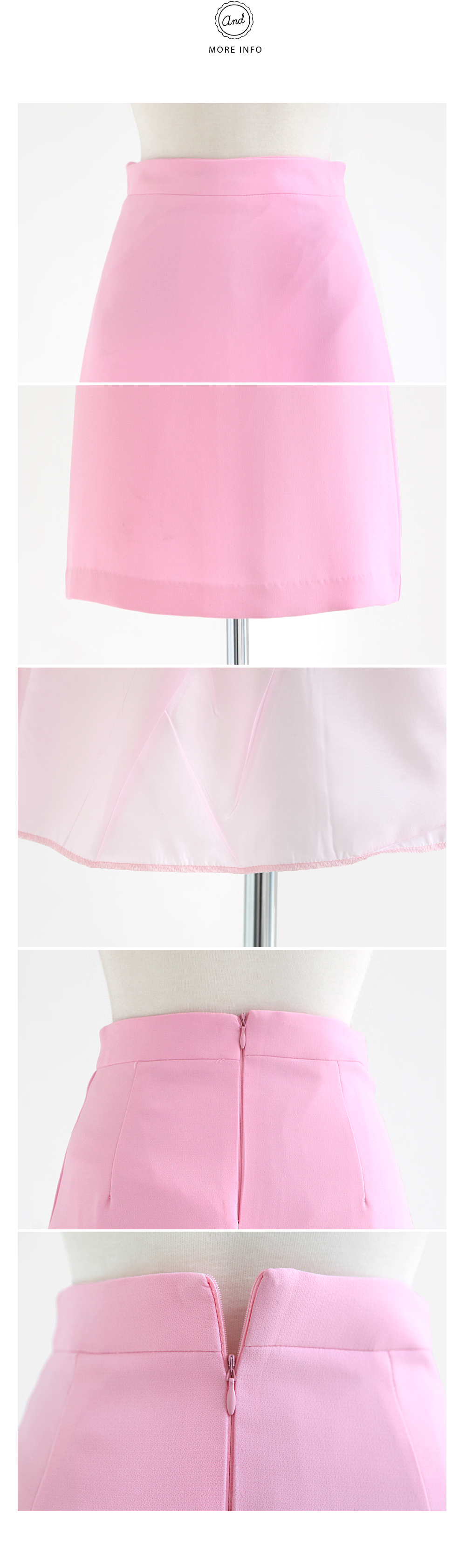 スプリングカラー台形スカート・全3色 | DHOLIC | 詳細画像7