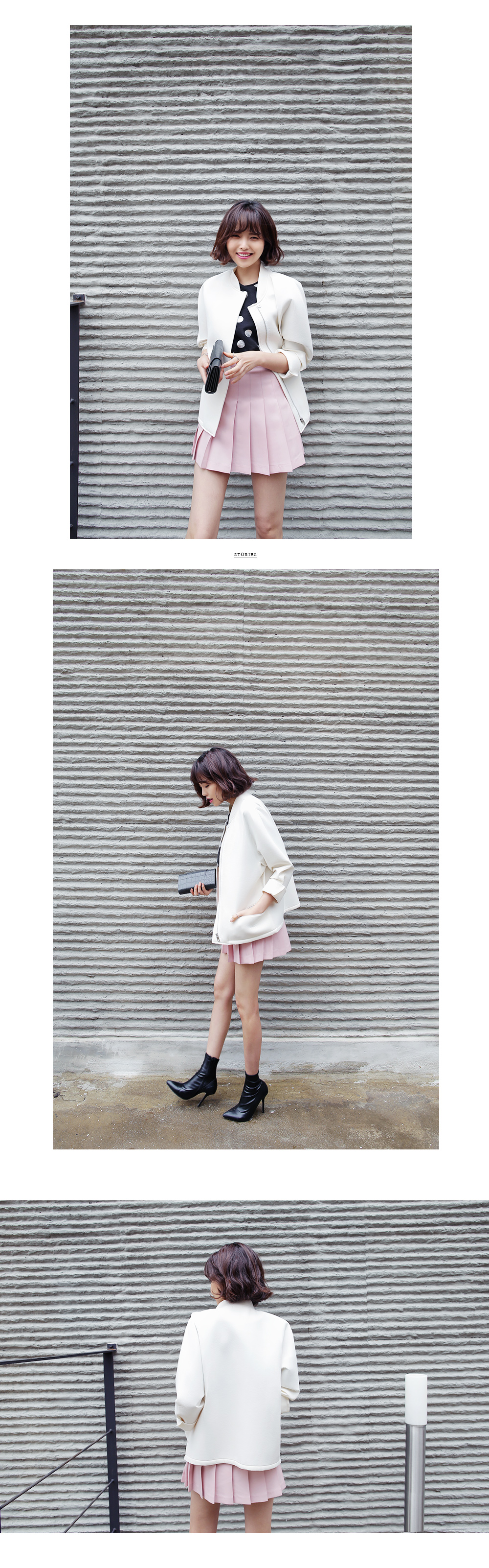 シルバードット柄オーガンジーTシャツ・全3色 | DHOLIC | 詳細画像7