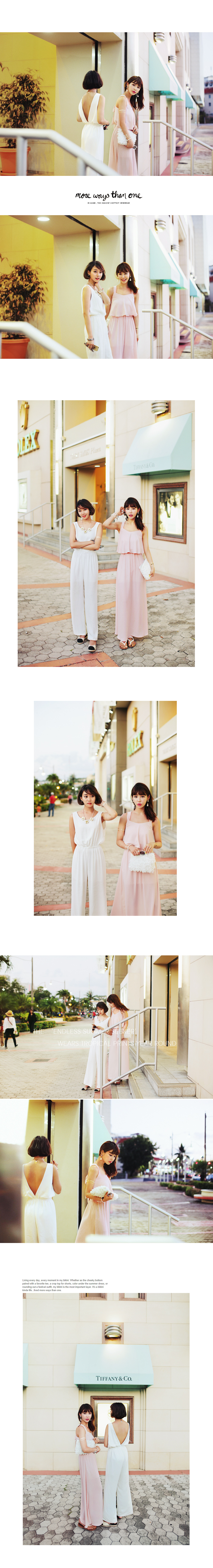 バックカットアウトワイドオールインワン・全2色 | DHOLIC | 詳細画像2