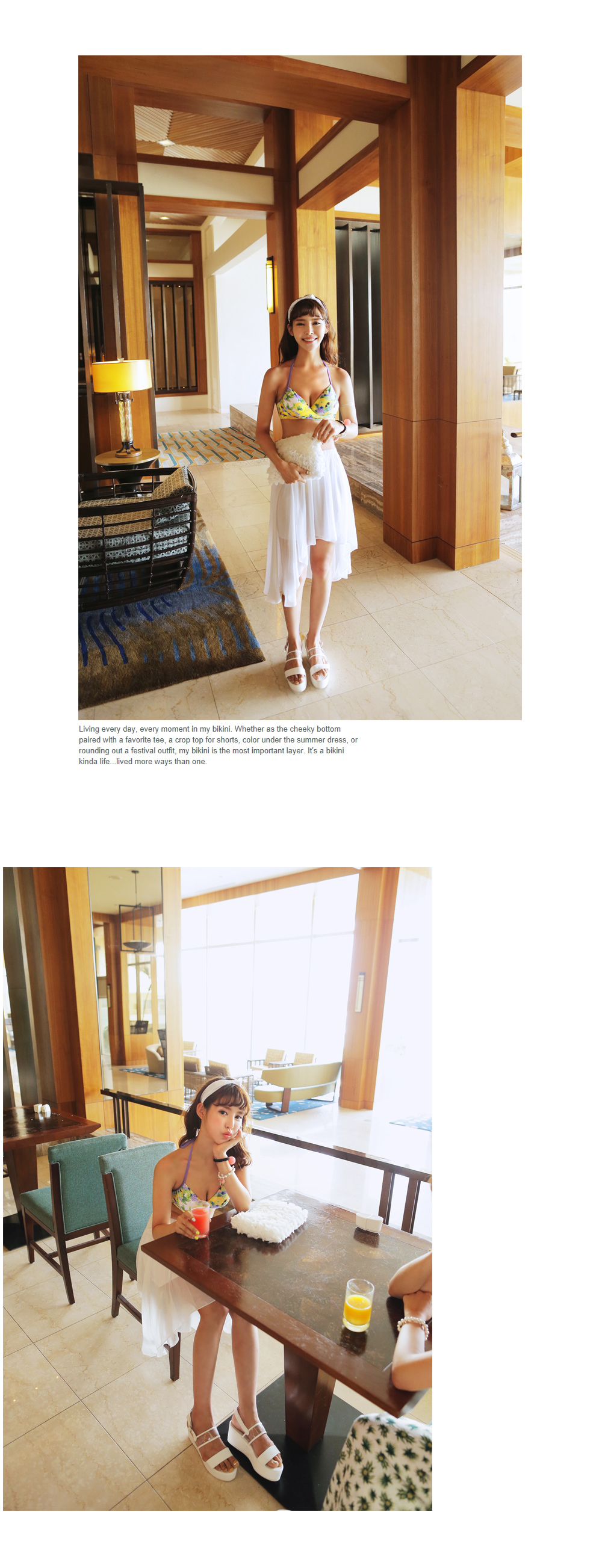 アンバランスミディスカート・全3色 | DHOLIC | 詳細画像3