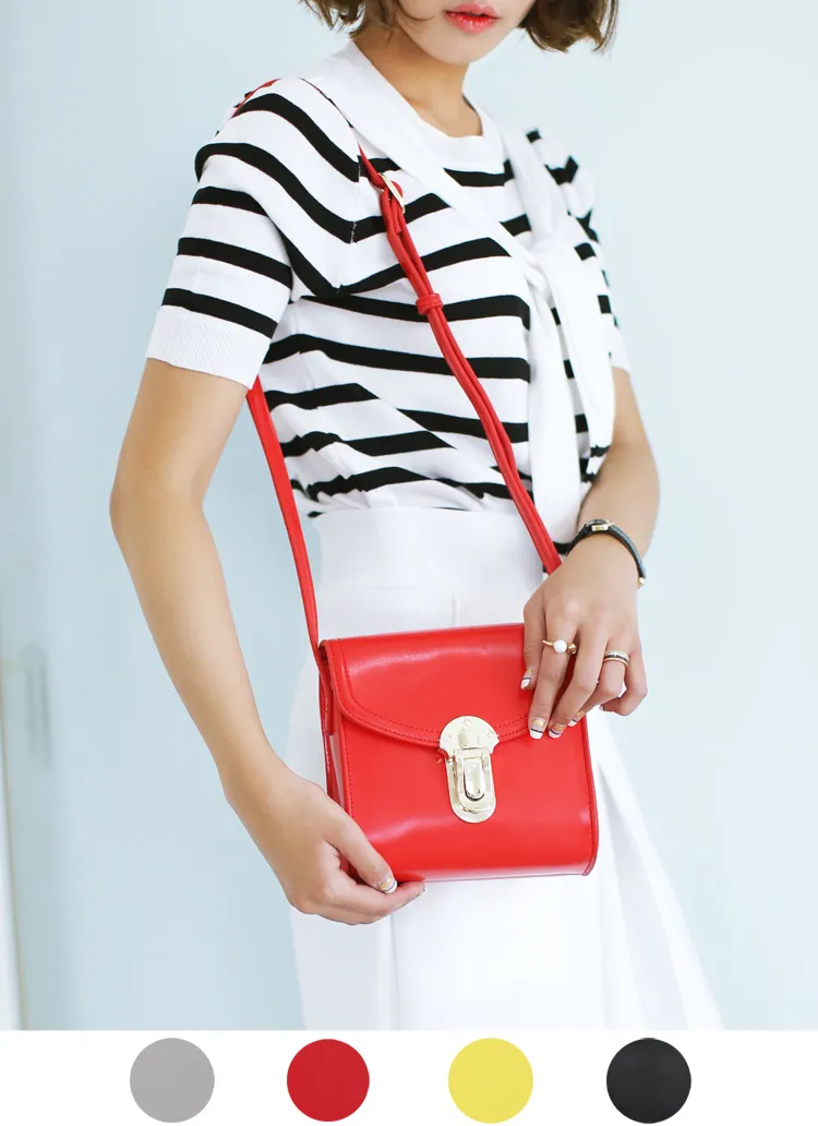 4colorsミニスクエアショルダーバッグ・全4色 | DHOLIC | 詳細画像1