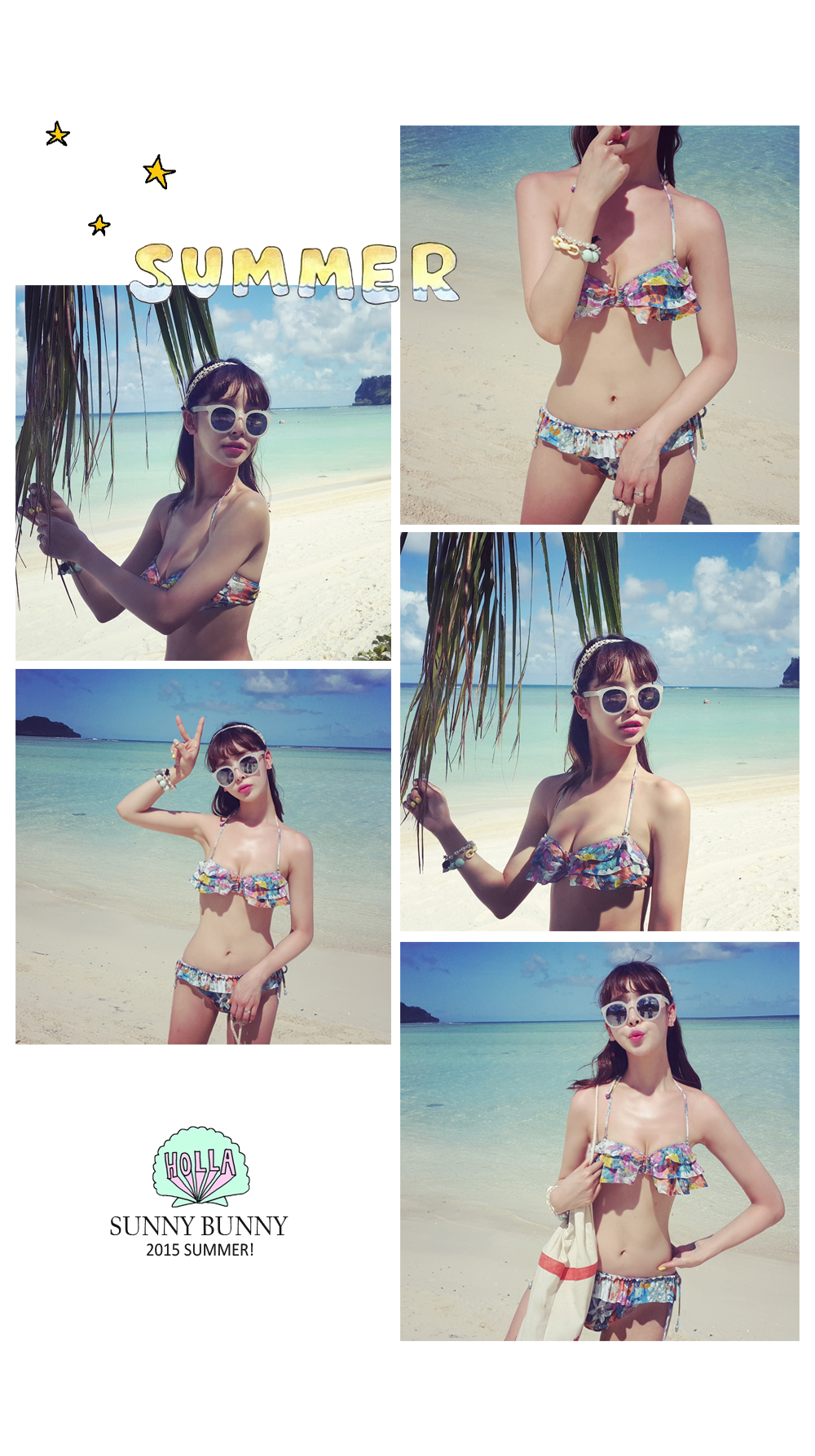 Uメタルティアードバンドゥビキニ・全2色 | DHOLIC | 詳細画像4