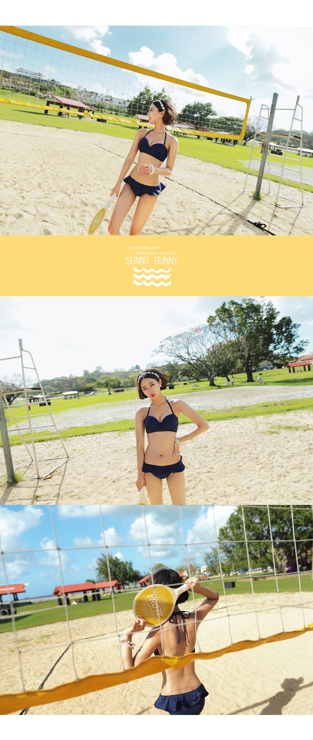 フリルショーツワイヤーバンドゥビキニ・全3色 | DHOLIC | 詳細画像14