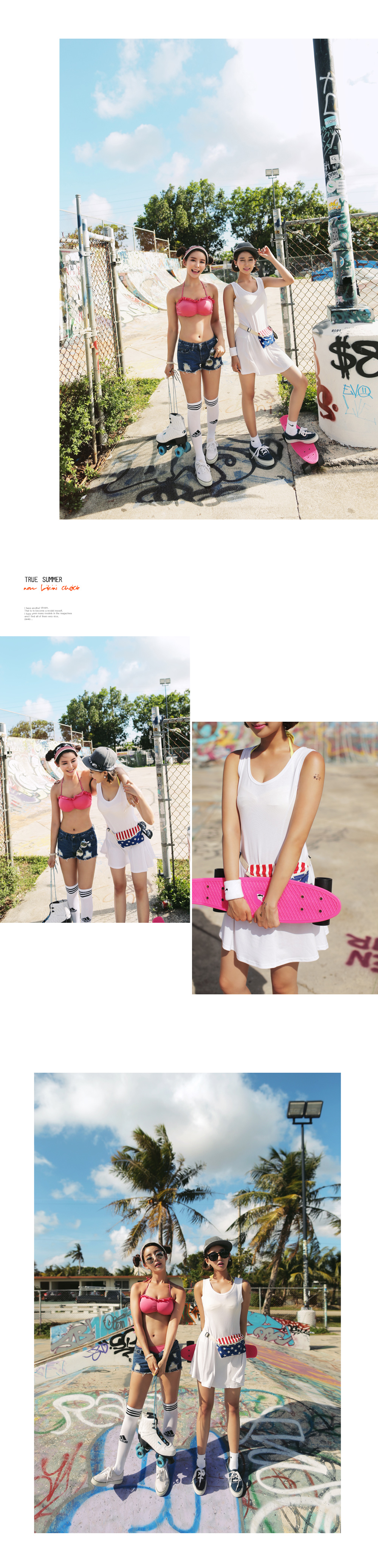 <font color=red><b>●●雑誌sweet7月号掲載●●</b></font>タッセルポイントフリルバンドルビキニ・全3色 | DHOLIC | 詳細画像10