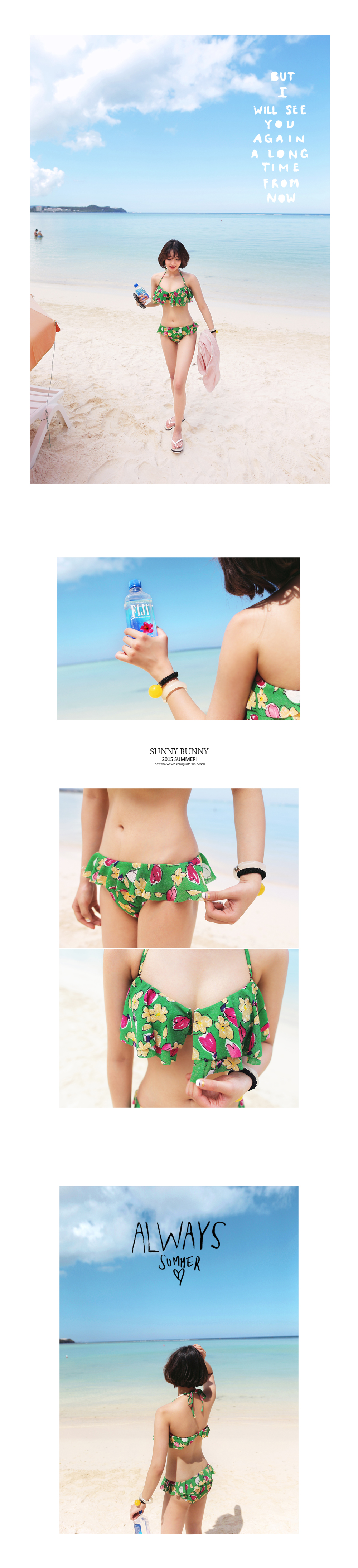 Darichi フラワー　ビキニ　最終価格 サンフラワーイエロー三角ビキニ(S) – rachagirl(ラチャガール)