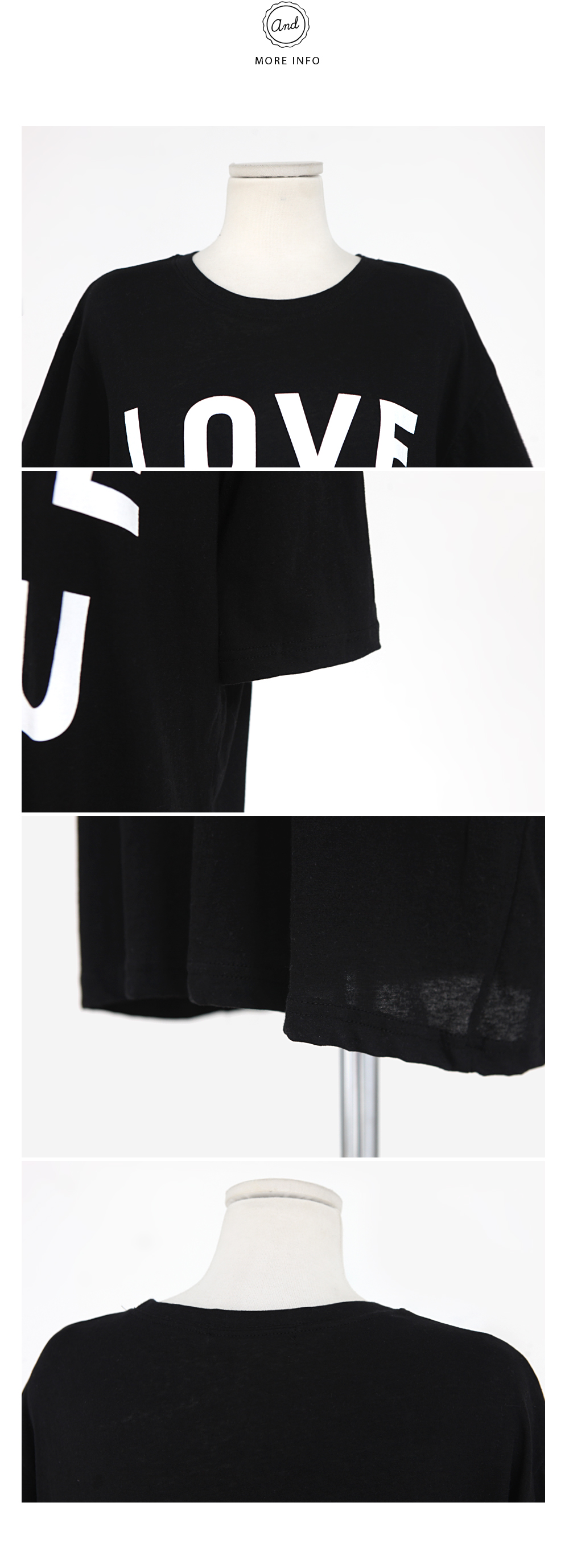 LOVE YOUロゴルーズTシャツ・全4色 | DHOLIC | 詳細画像20
