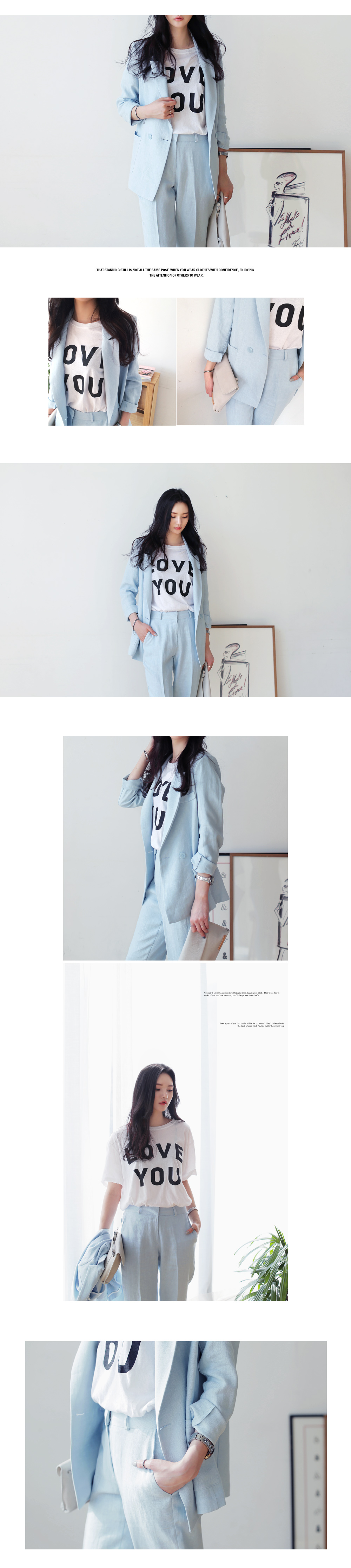 LOVE YOUロゴルーズTシャツ・全4色 | DHOLIC | 詳細画像10