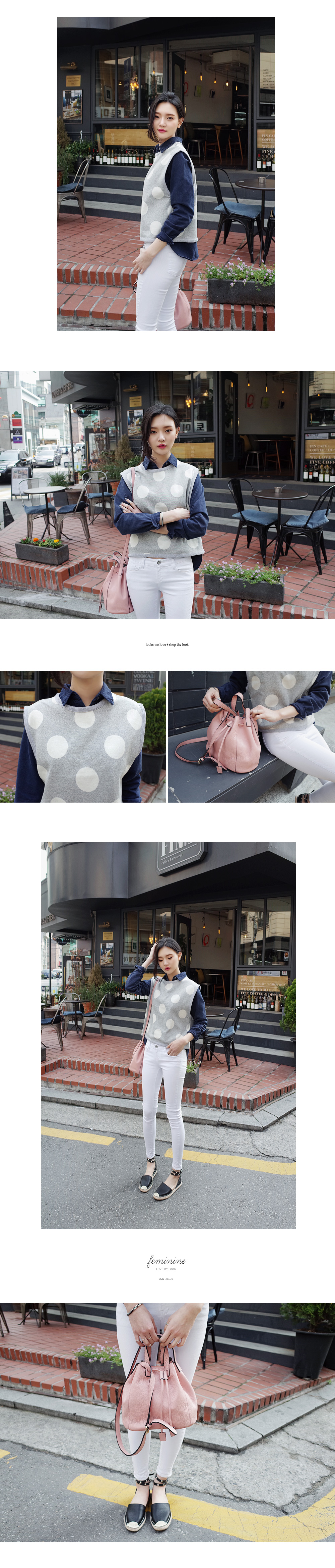 *TOKiMONSTA*ドットニットベスト・全2色 | DHOLIC | 詳細画像6