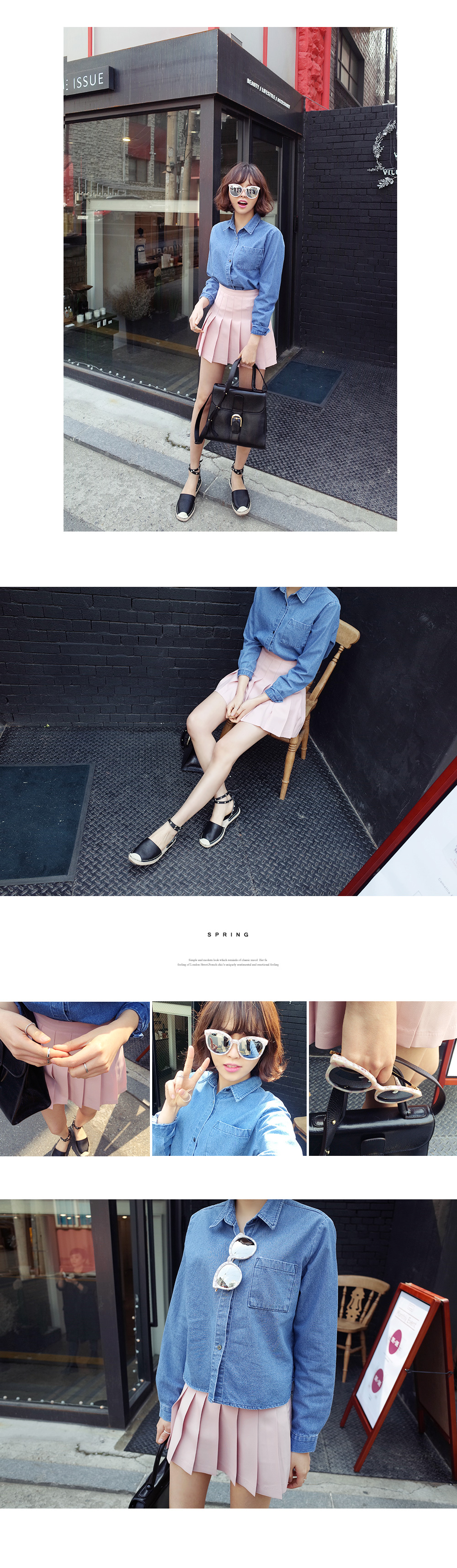 プリーツミニスカート・全5色 | DHOLIC | 詳細画像4