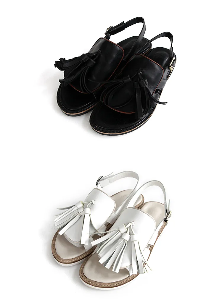 タッセル付きベルトサンダル・全3色 | DHOLIC | 詳細画像1
