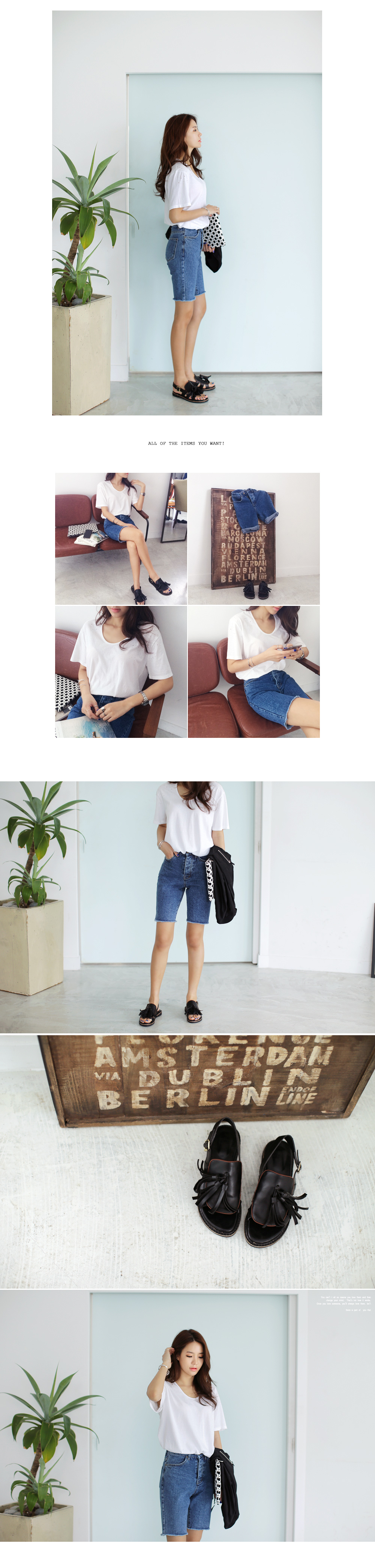 タッセル付きベルトサンダル・全3色 | DHOLIC | 詳細画像14