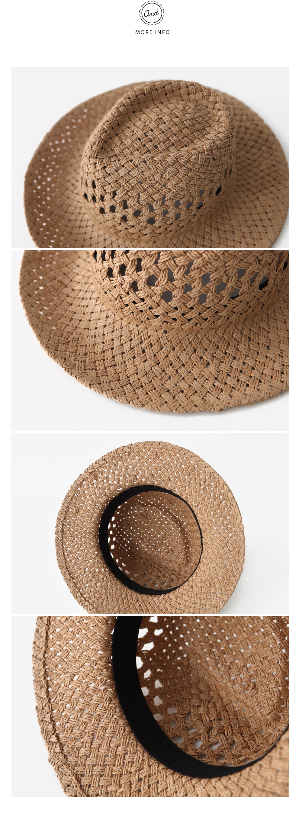 <font color=red><b>●●雑誌ViVi8月号掲載●●</b></font>シンプルストローハット・全2色 | DHOLIC | 詳細画像18