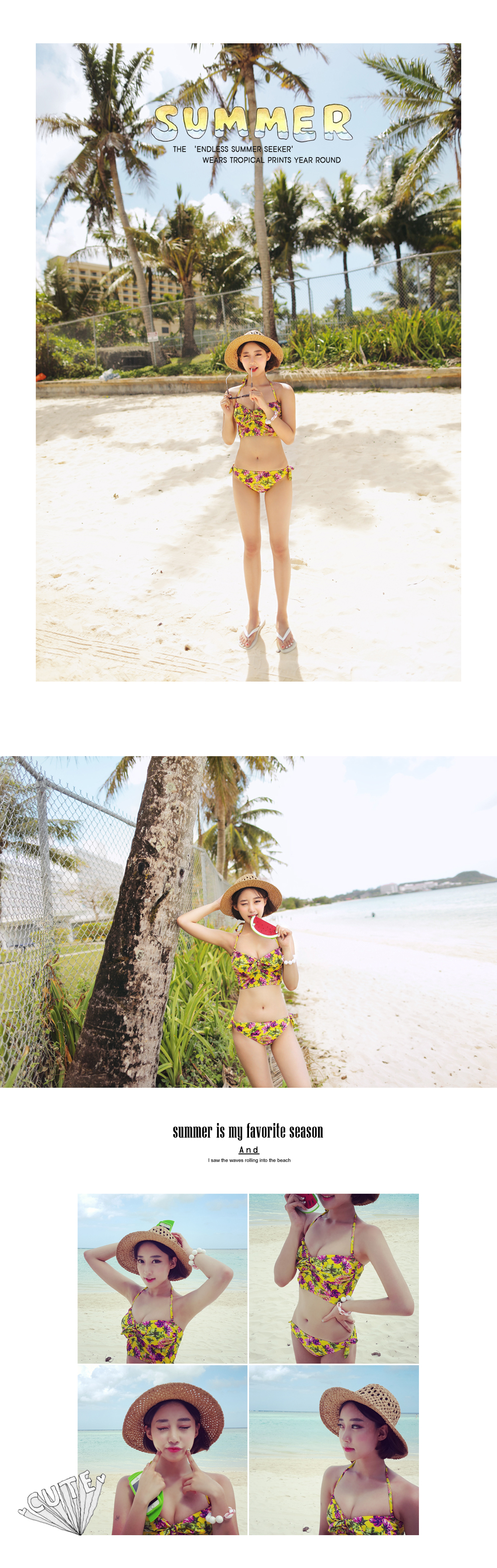 <font color=red><b>●●雑誌ViVi8月号掲載●●</b></font>シンプルストローハット・全2色 | DHOLIC | 詳細画像2