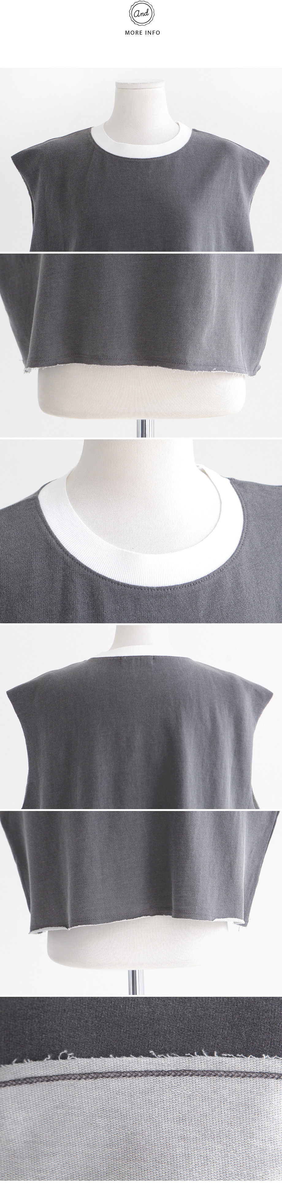 ボックスクロップドTシャツ・全3色 | DHOLIC | 詳細画像8