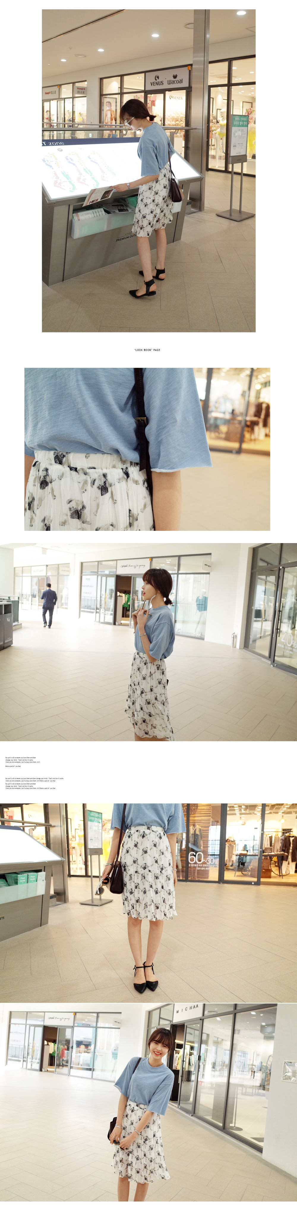 ラフカットクロップドルーズフィットTシャツ・全5色 | DHOLIC | 詳細画像3