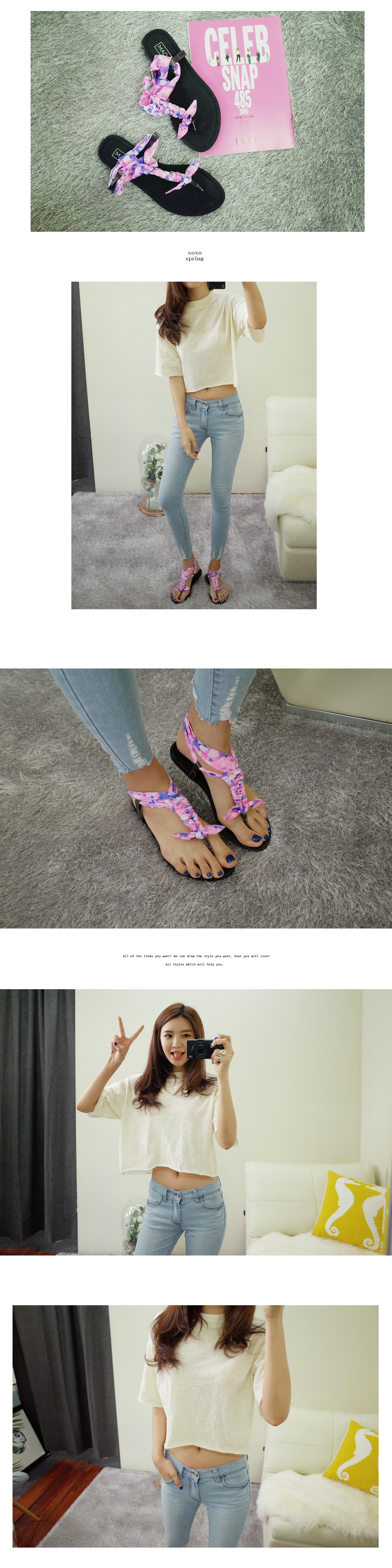 ラフカットクロップドルーズフィットTシャツ・全5色 | DHOLIC | 詳細画像8