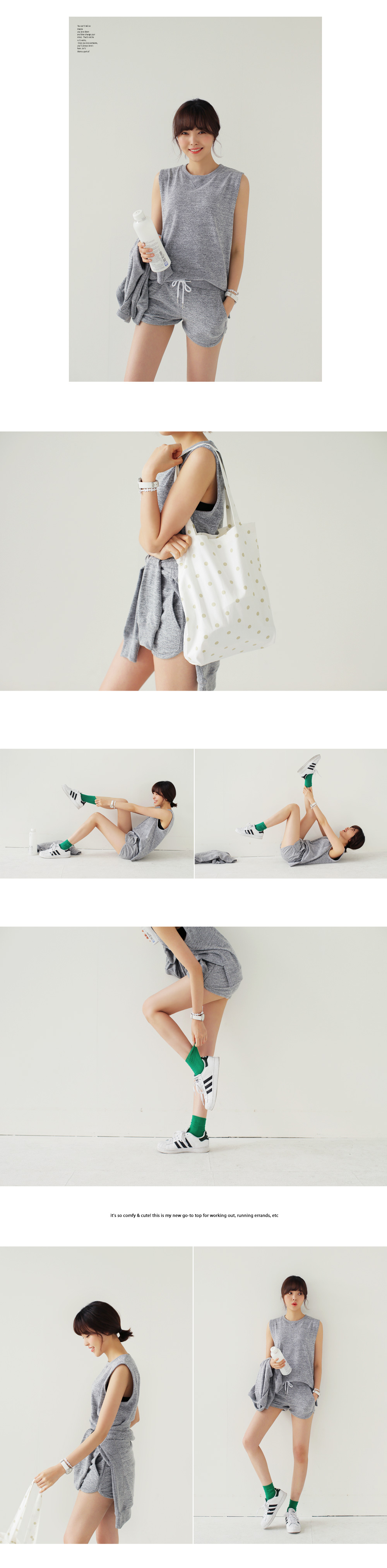 トレーニングスウェットセットアップ・全6色 | DHOLIC | 詳細画像4