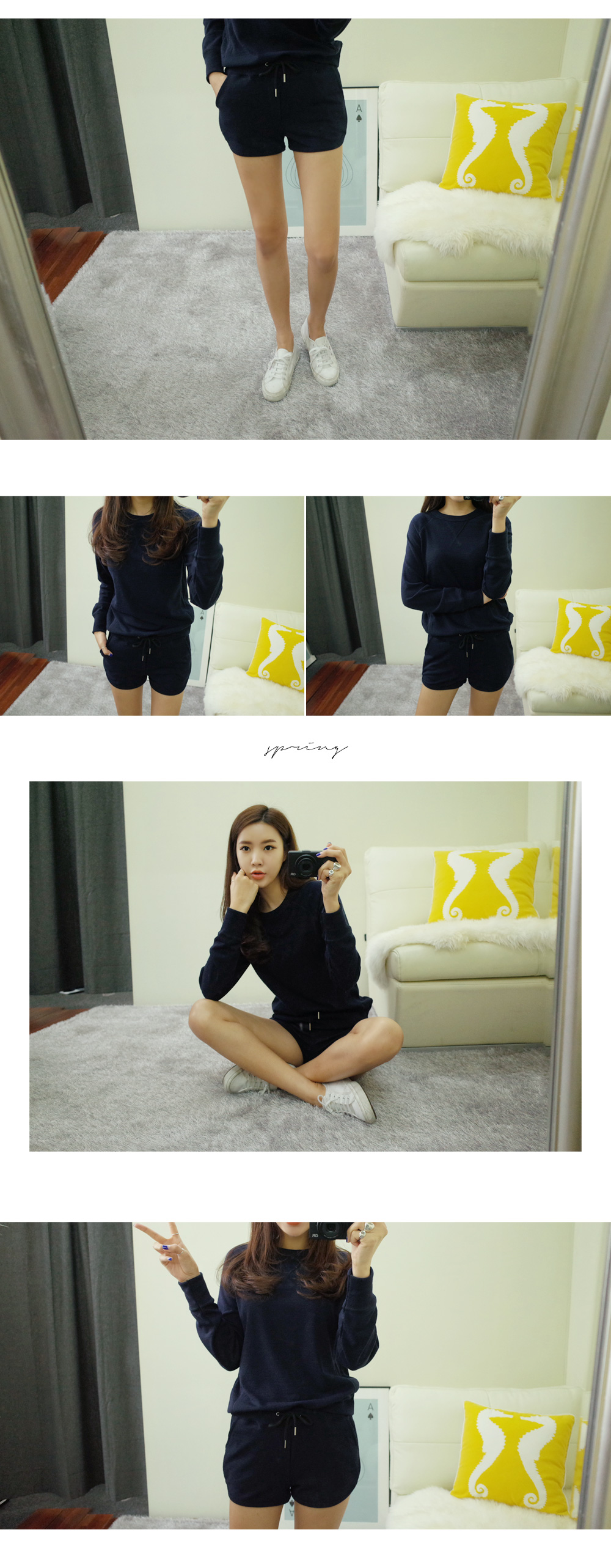 トレーニングスウェットセットアップ・全6色 | DHOLIC | 詳細画像8