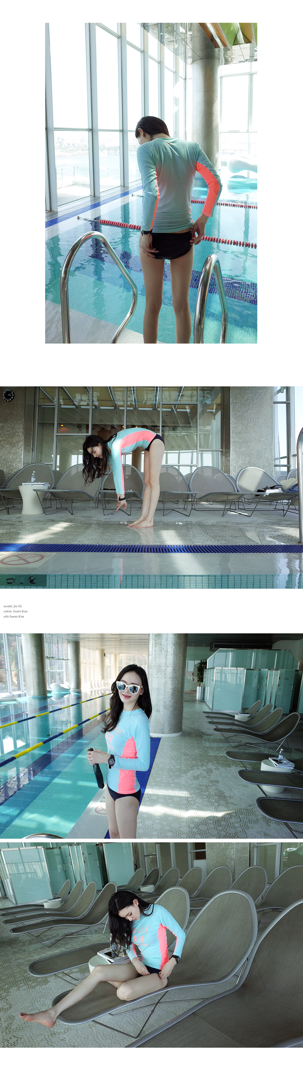 UPF50＋LOUEXロゴラッシュガード・全4色 | DHOLIC | 詳細画像27