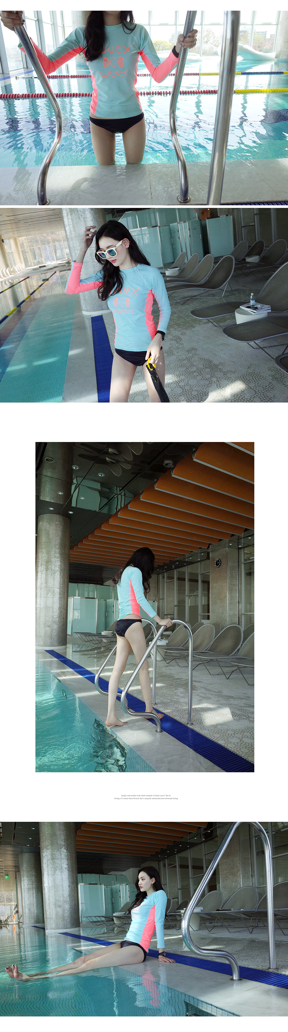 UPF50＋LOUEXロゴラッシュガード・全4色 | DHOLIC | 詳細画像26