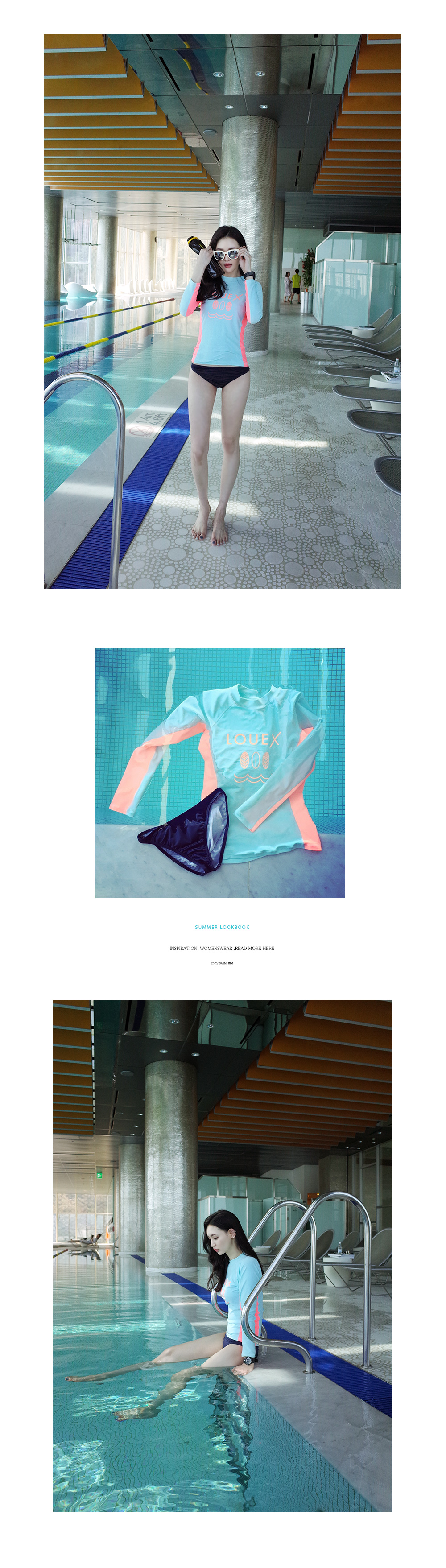 UPF50＋LOUEXロゴラッシュガード・全4色 | DHOLIC | 詳細画像20