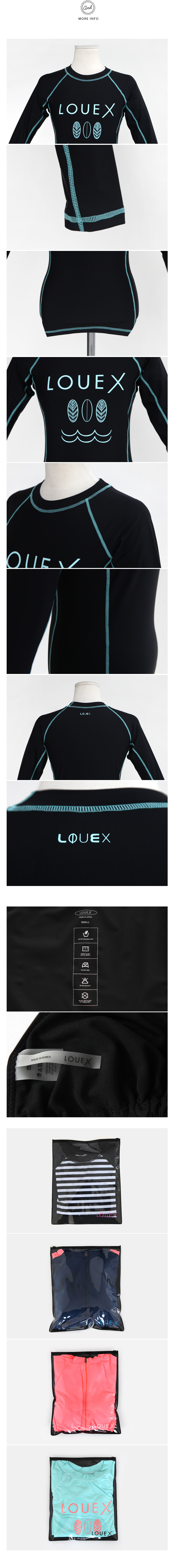 UPF50＋LOUEXロゴラッシュガード・全4色 | DHOLIC | 詳細画像23