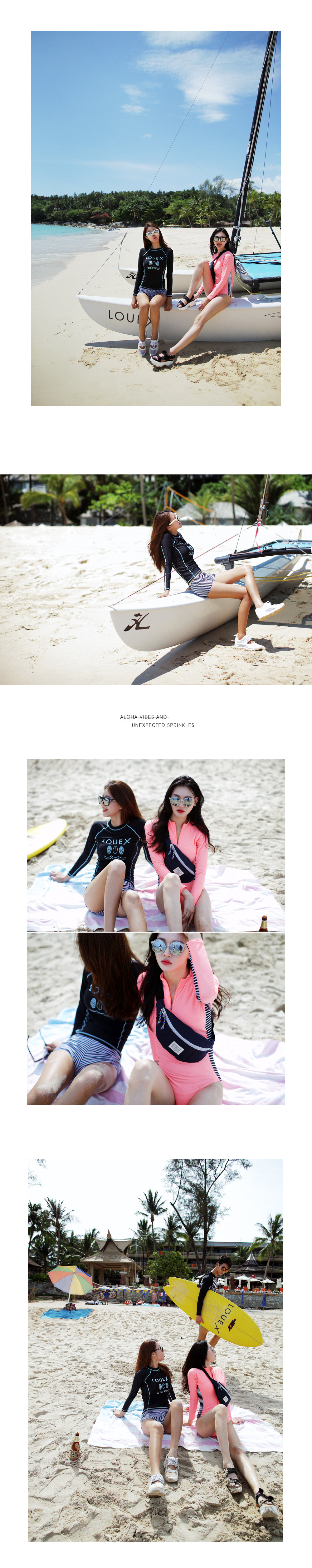 UPF50＋LOUEXロゴラッシュガード・全4色 | DHOLIC | 詳細画像10