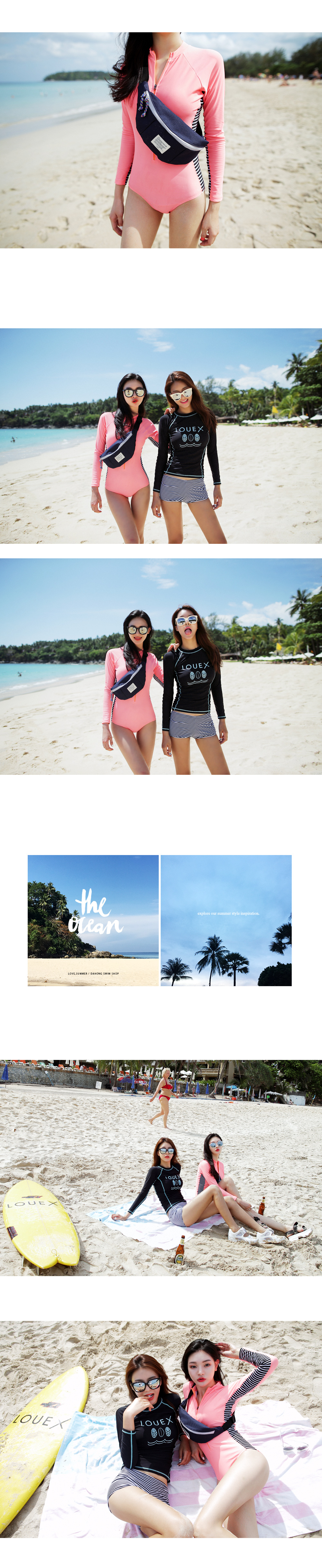 UPF50+総ボーダーラッシュガード・全3色 | DHOLIC | 詳細画像26