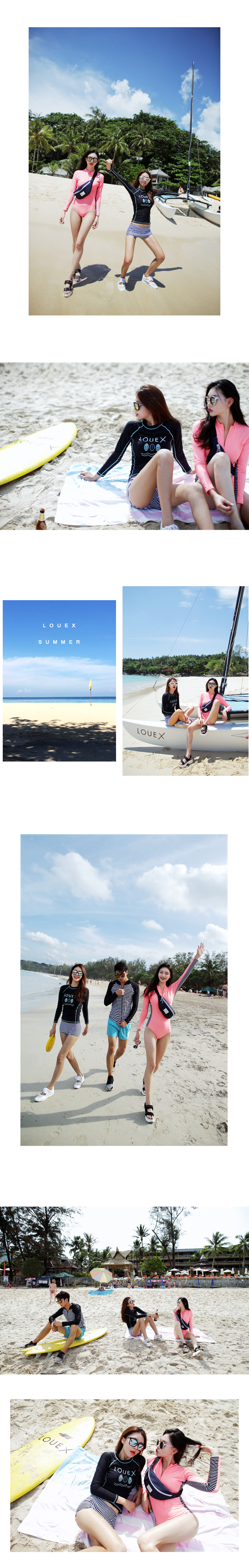 UPF50+総ボーダーラッシュガード・全3色 | DHOLIC | 詳細画像24