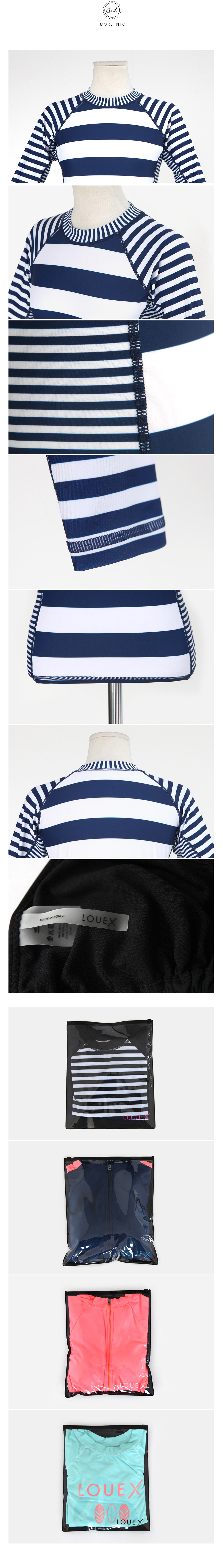 UPF50+総ボーダーラッシュガード・全3色 | DHOLIC | 詳細画像22