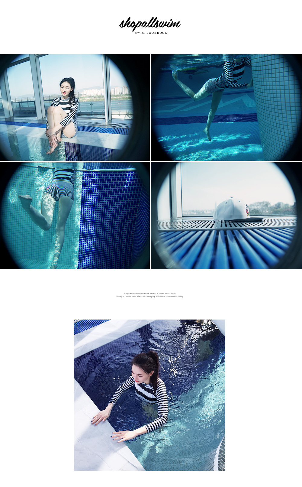 UPF50+総ボーダーラッシュガード・全3色 | DHOLIC | 詳細画像12