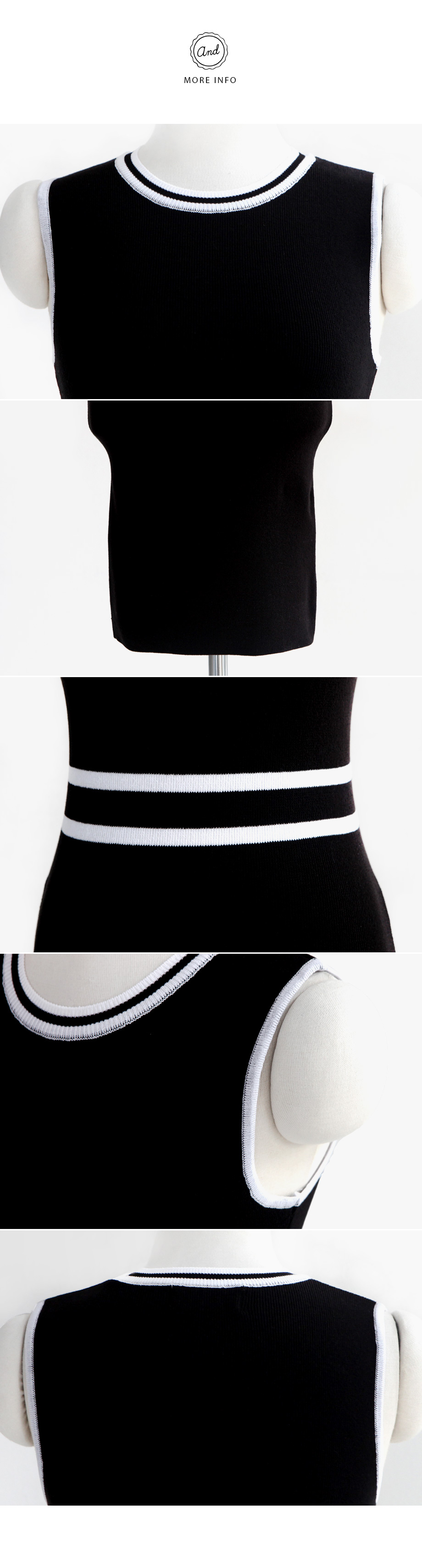 ノースリーブタイトニットワンピース・全3色 | DHOLIC | 詳細画像13