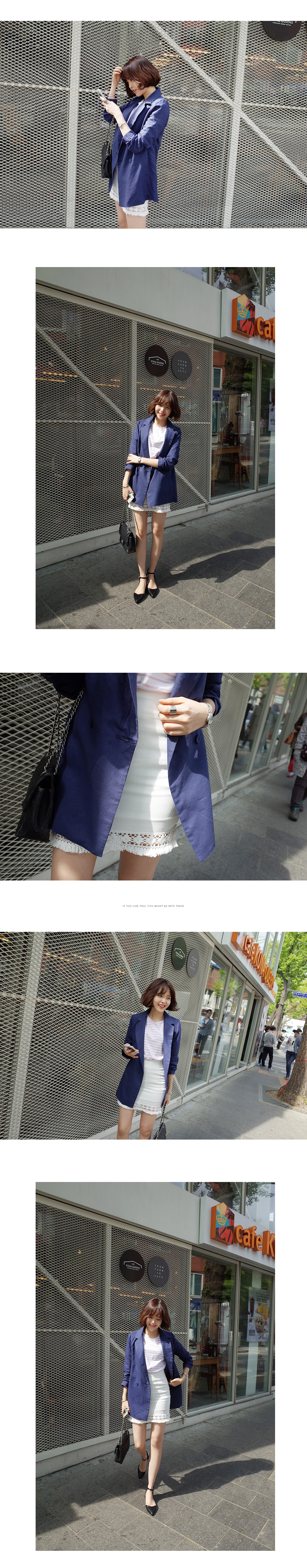 ソフトカラーボーダーTシャツ・全4色 | DHOLIC | 詳細画像10