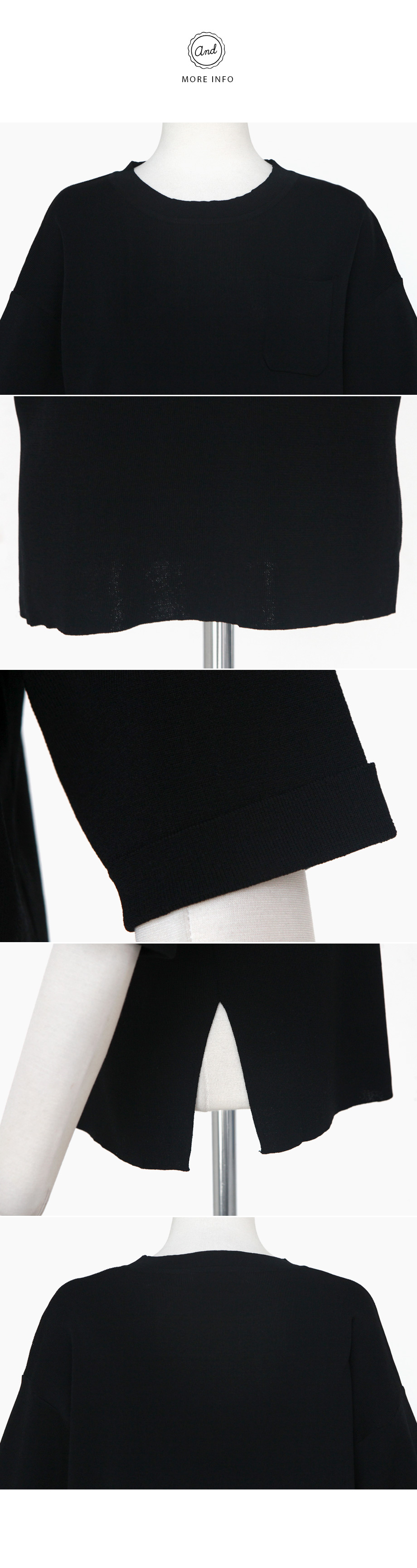 <font color=red><b>●●雑誌mer10月号/JELLY11月号/10月号掲載●●</b></font>バストポケットニットトップス・全4色 | DHOLIC | 詳細画像12