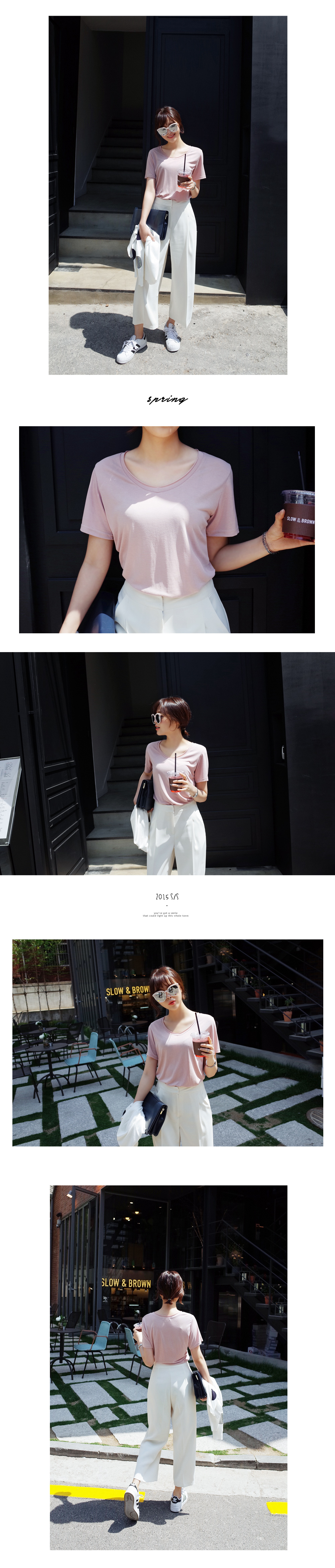 ピグメントカラールーズフィットTシャツ・全5色 | DHOLIC | 詳細画像2