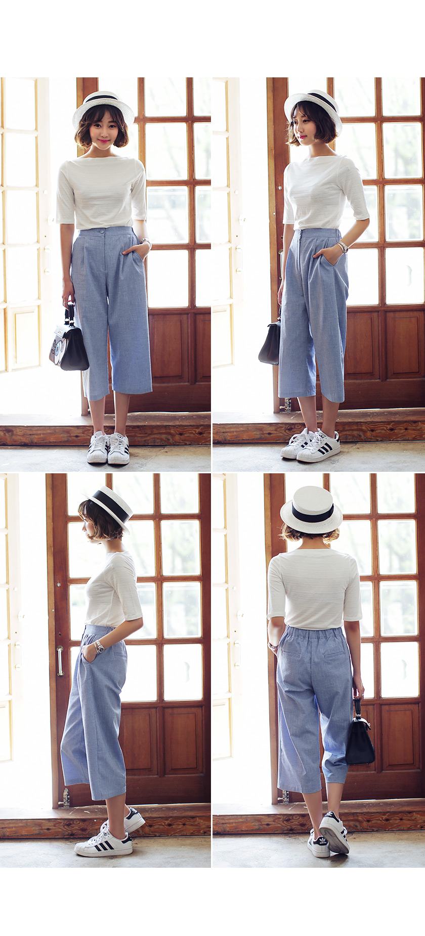 バーンアウトボートネックTシャツ・全4色 | DHOLIC | 詳細画像6