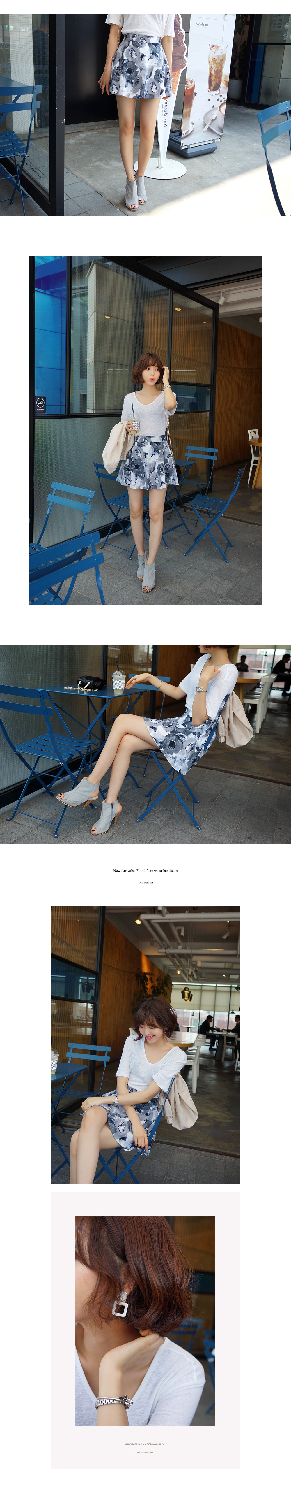 スクープネック半袖Tシャツ・全5色 | DHOLIC | 詳細画像4