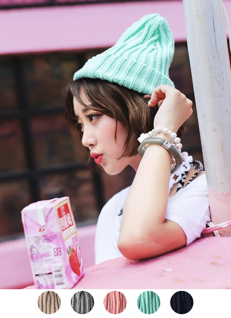 カラーサマーニットキャップ・全5色 | DHOLIC | 詳細画像1