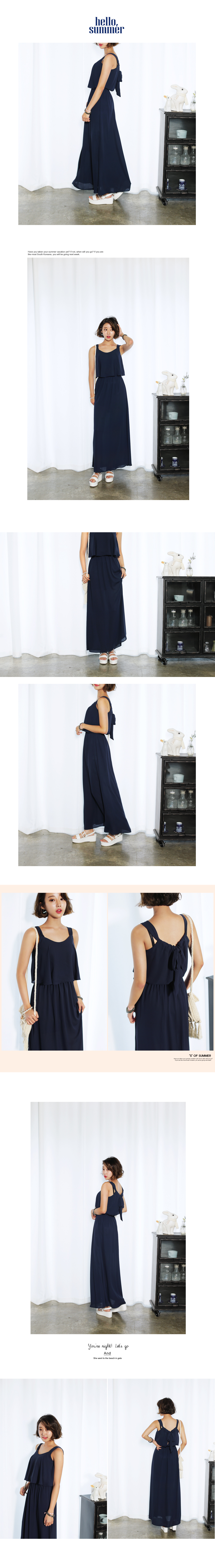 ロングストラップマキシワンピース・全2色 | DHOLIC | 詳細画像8