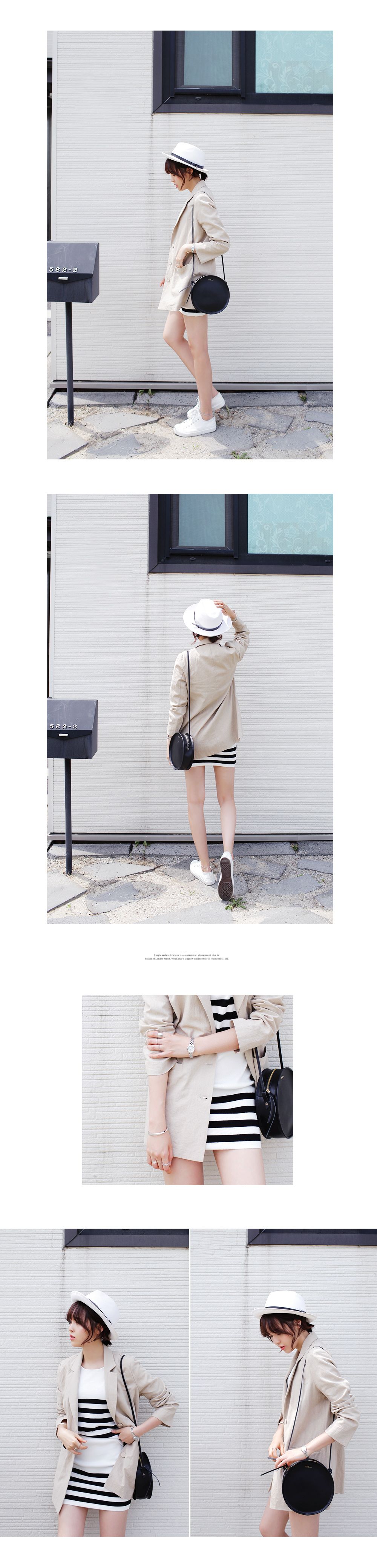 <font color=red><b>●●雑誌mer10月号掲載●●</b></font>ボーダーニットセットアップ・全2色 | DHOLIC | 詳細画像14