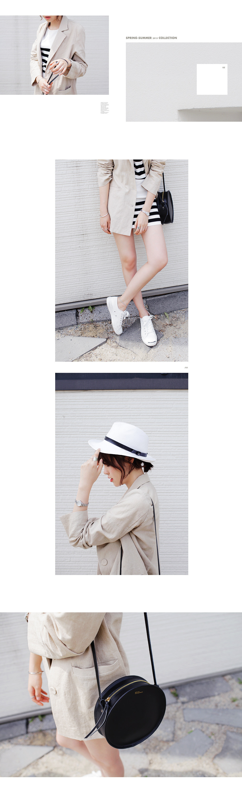 <font color=red><b>●●雑誌mer10月号掲載●●</b></font>ボーダーニットセットアップ・全2色 | DHOLIC | 詳細画像9