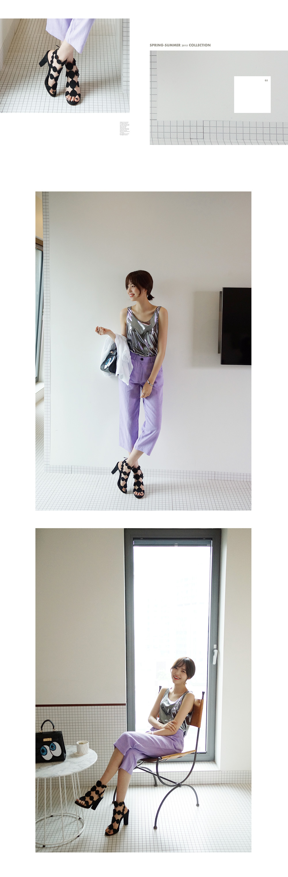 メタリックタンクトップ・全2色 | DHOLIC | 詳細画像8