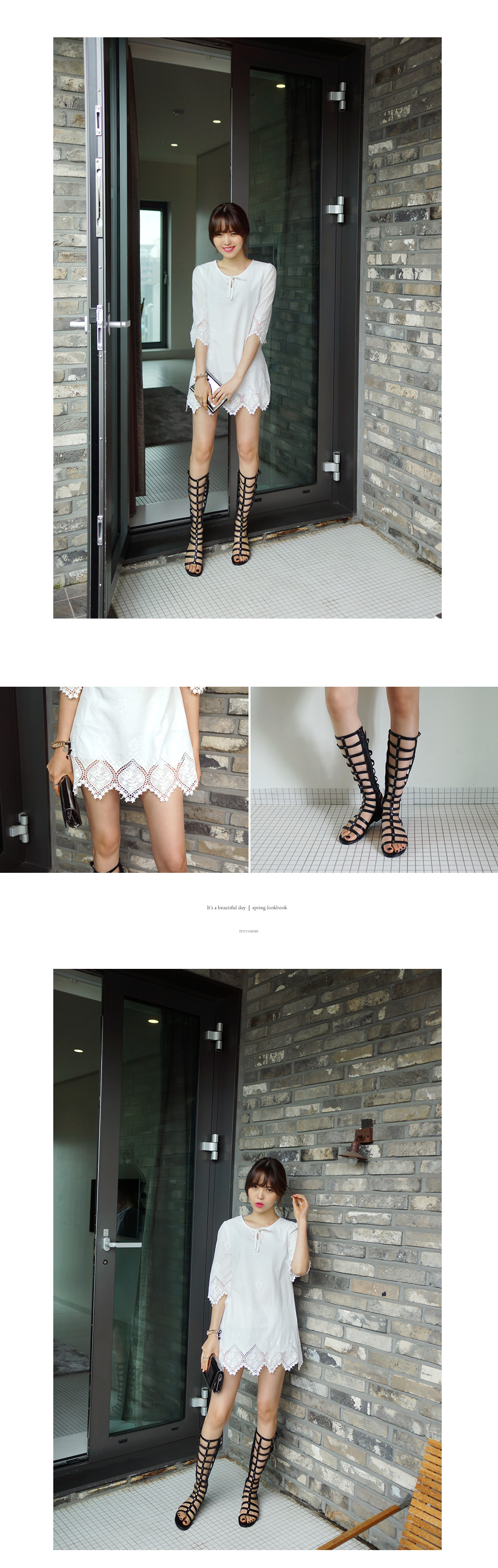 グラディエーターロングサンダル・全2色 | DHOLIC | 詳細画像5