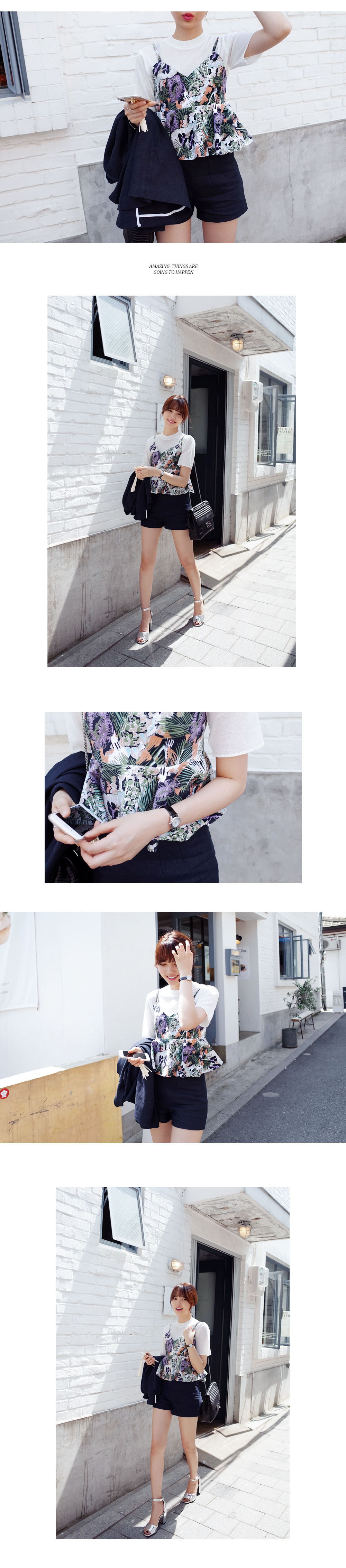 首つまりシースルーサマーニットTシャツ・全4色 | DHOLIC | 詳細画像8