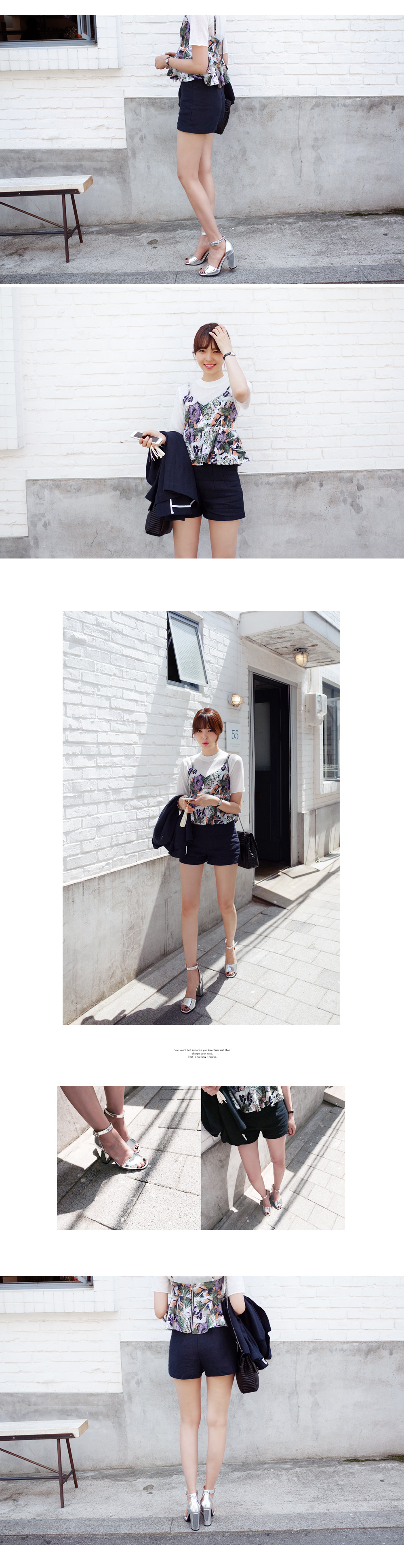 ボタニカル柄ビスチェ・全2色 | DHOLIC | 詳細画像11