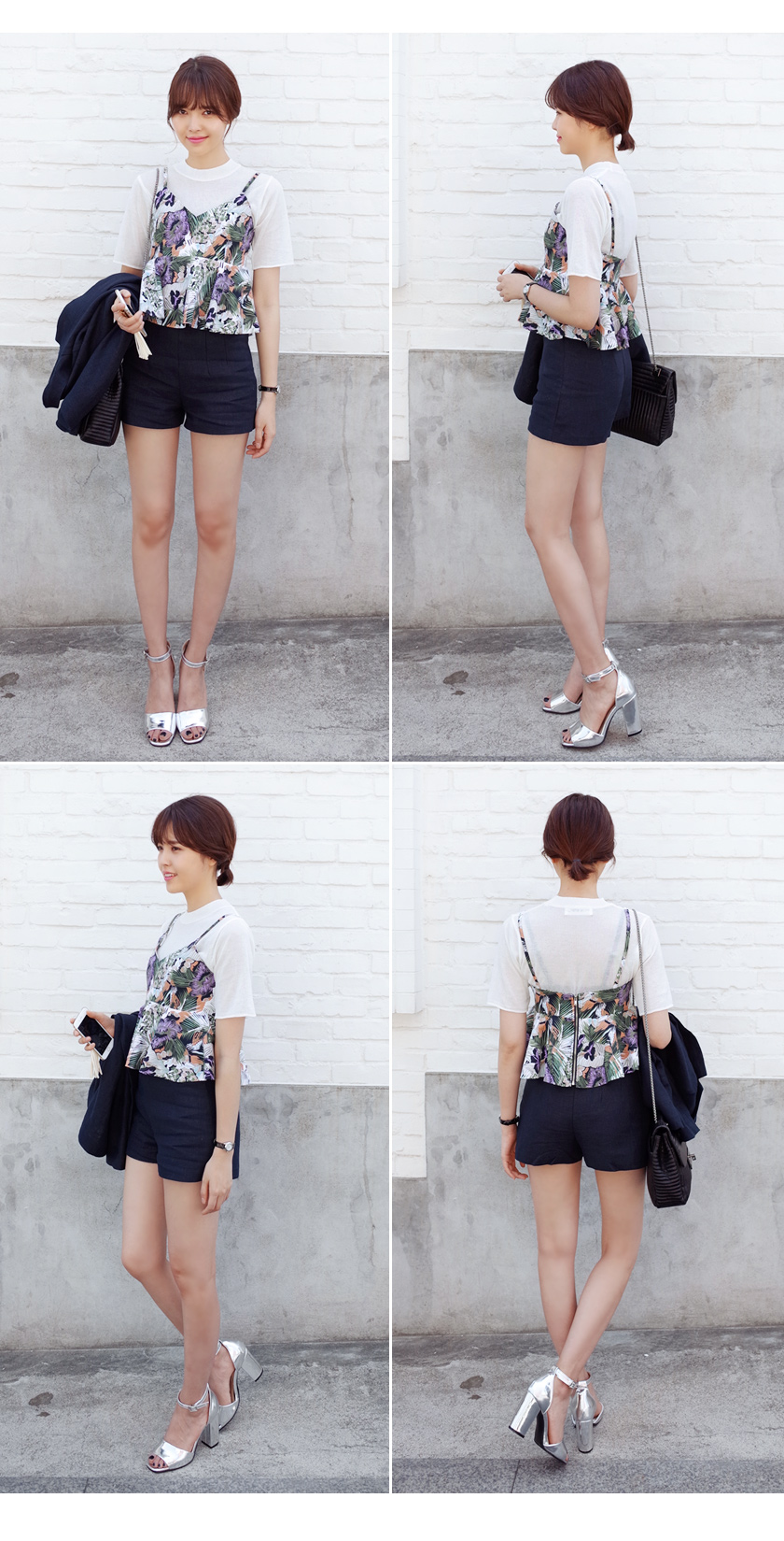 ボタニカル柄ビスチェ・全2色 | DHOLIC | 詳細画像12