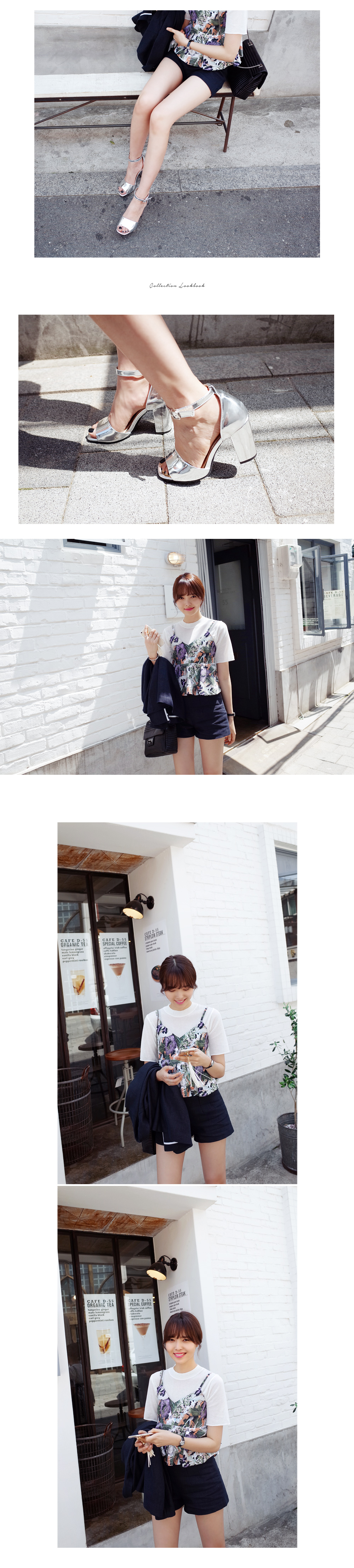 ボタニカル柄ビスチェ・全2色 | DHOLIC | 詳細画像9