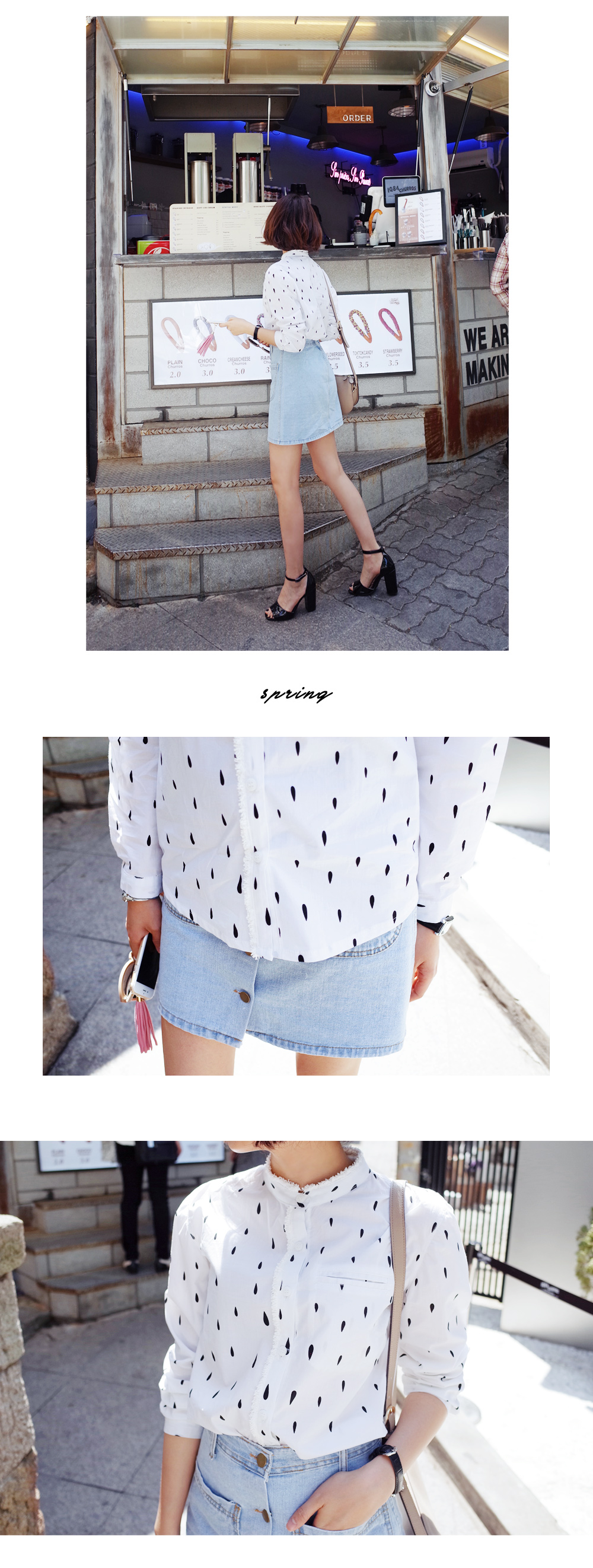 オープントゥエナメルストラップヒール・全3色 | DHOLIC | 詳細画像16