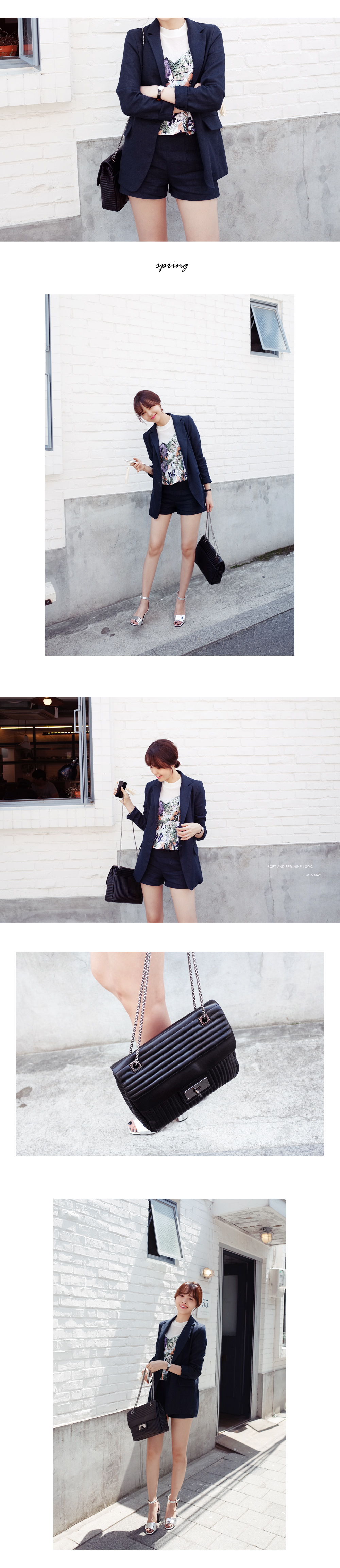 オープントゥエナメルストラップヒール・全3色 | DHOLIC | 詳細画像8